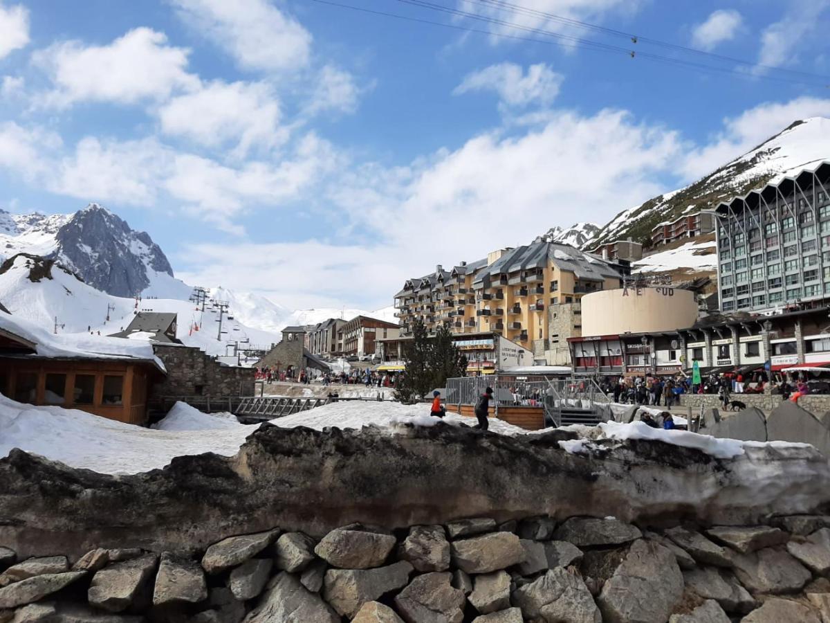 Studio La Mongie Au Pied Des Pistes Parking Couvert Kültér fotó